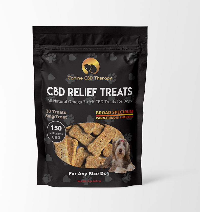 Canine CBD Relief CBD Treats Mockup-small