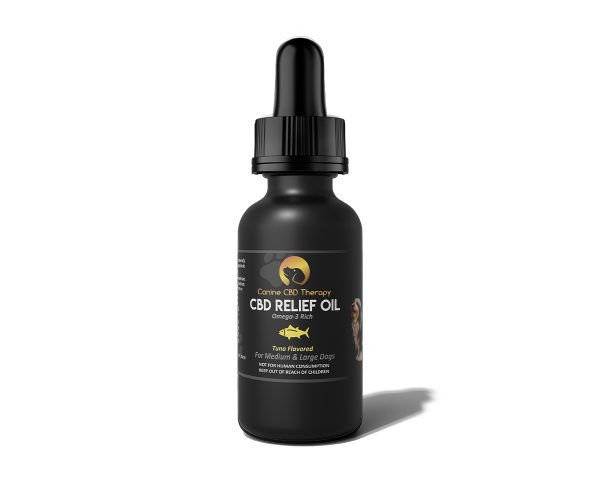 canine CBD therapy tuna tincture