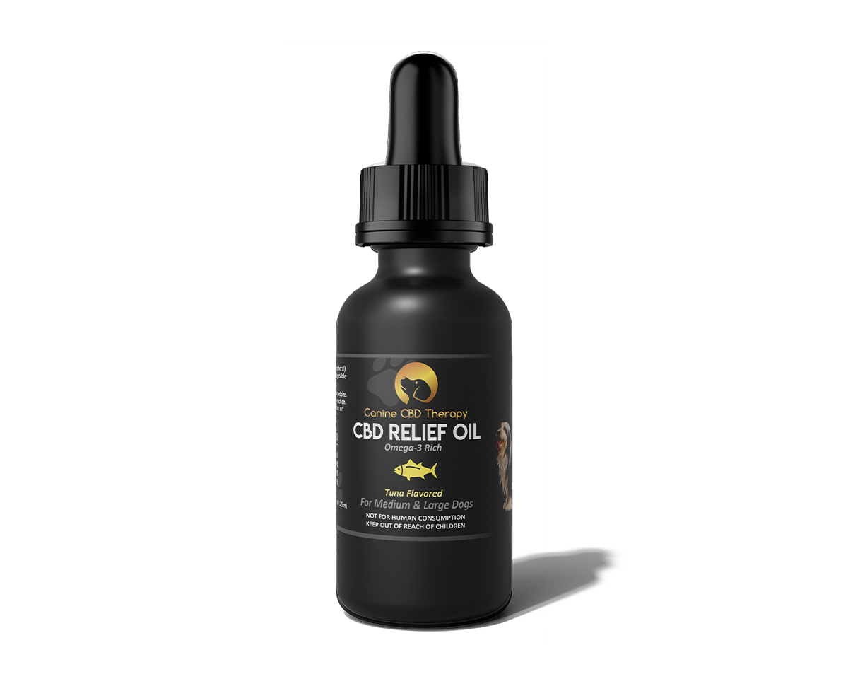 canine CBD therapy tuna tincture