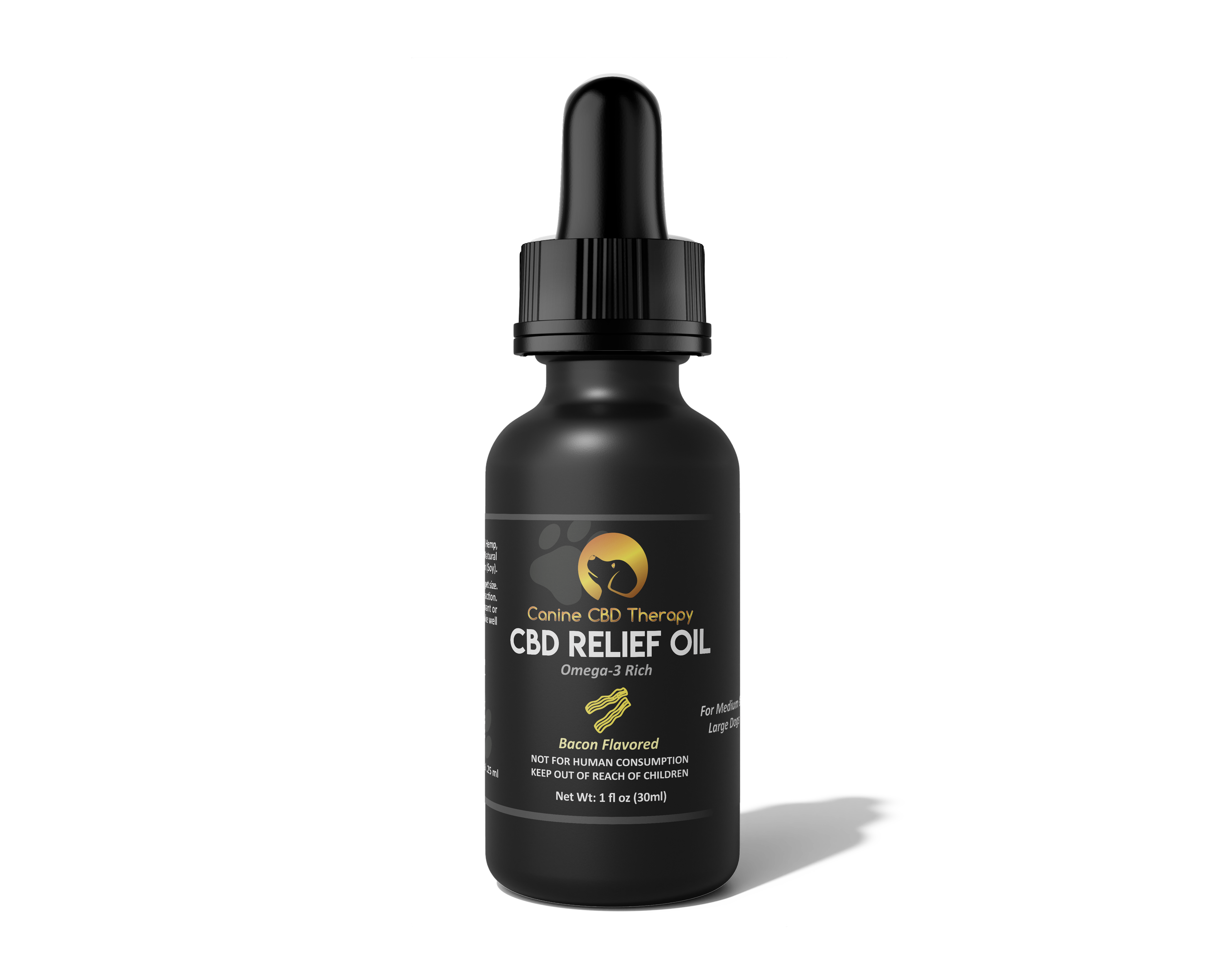 Canine CBD Therapy Bacon- STOCK - Halo Infusions